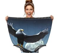 CNTDBU Eagle Under The Stars - Bragas de abuela para mujer, divertido regalo de broma, ropa interior de gran tamaño, pantalones grandes novedosos para despedida de soltera, intercambio secreto de Papá
