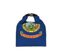 CNTDBU Flag of Idaho - Lonchera enrollable para el trabajo, bolsa térmica con tamaño ajustable, portador de alimentos a prueba de fugas para uso diario