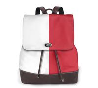 CNTDBU Flag of Malta - Mochila de piel sintética suave para mujer, para viajes, trabajo, ligera, casual, para laptop