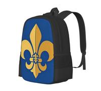 CNTDBU Fleur De Lis - Mochila ligera e informal de gran capacidad
