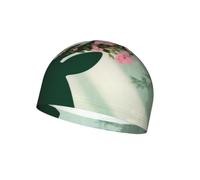CNTDBU Flower Crown - Gorra para casco que absorbe la humedad, color negro