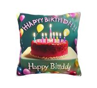 CNTDBU Funda de cojín de felpa de doble cara, funda de almohada cuadrada suave y acogedora con cremallera oculta, funda de almohada decorativa para cama, sofá o coche