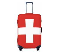CNTDBU Funda elástica para maleta con bandera suiza, protector de equipaje elástico para viajes, resistente a los arañazos, se adapta a la mayoría de maletas, Black, XL, bohemio