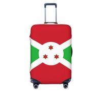 CNTDBU Funda elástica para maleta, diseño de bandera de Burundi, protector de equipaje elástico para viajes, resistente a los arañazos, se adapta a la mayoría de maletas, Black, L, bohemio