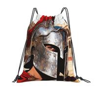 CNTDBU Gladiator - Mochila grande para casco de gladiador, impermeable, ligera, para deportes de gimnasio, mochila casual con cordón para viajes, senderismo