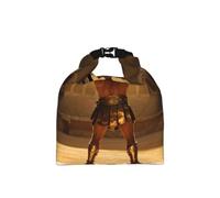 CNTDBU Gladiator Victory Pose - Bolsa de almuerzo enrollable para el trabajo con aislamiento térmico y tamaño ajustable, portador de alimentos a prueba de fugas para uso diario