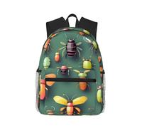 CNTDBU Insect Atlas - Mochila ligera para mujeres y hombres, mochila casual para viajes, trabajo, bolsa para laptop para viajes diarios