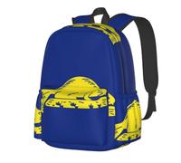 CNTDBU Mochila informal ligera invertida con la bandera de Oregon para adultos, mochila de viaje de gran capacidad con correas acolchadas, bolsa de viaje resistente al agua