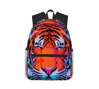 CNTDBU Mochila ligera con imágenes de cabeza de animal para mujeres y hombres, mochila casual para viajes, trabajo, bolsa de laptop para viajes diarios