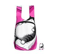 CNTDBU Mochila plegable con diseño de gato gigante de 16 l, ligera, plegable, para viajes, impermeable, con cremallera, para hombres y mujeres