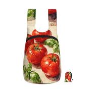 CNTDBU Mochila plegable Tomate Basil Fresh de 16 l, ligera, plegable, para viajes, mochila impermeable para senderismo con cremallera, para hombres y mujeres