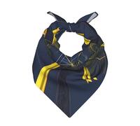 CNTDBU Multidimensional Space - Bandana de satén sedoso de 22 x 22 pulgadas, bufanda cuadrada multifuncional para mujeres y hombres, bufanda suave para el cuello para regalo de viaje