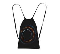 CNTDBU Mysterious Cosmic - Mochila plegable con cordón ajustable, ligera, reutilizable, para viajes, mochila compacta con bolsillo para camping, gimnasio