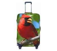 CNTDBU North American Cardinal - Funda elástica para maleta, protector de equipaje elástico para viajes, resistente a los arañazos, se adapta a la mayoría de maletas, Black, S, bohemio
