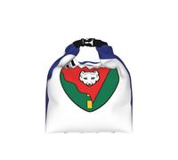 CNTDBU Northwest Territories - Lonchera enrollable con diseño de bandera de los Territorios del Noroeste para el trabajo, bolsa térmica con tamaño ajustable, transportador de alimentos a prueba de