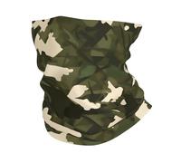 CNTDBU Pañuelo deportivo multifuncional de camuflaje militar, sin costuras, elástico, para ciclismo, correr, senderismo, playa, esquí