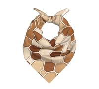 CNTDBU Python Scale Geo - Bandana de satén sedoso de 22 x 22 pulgadas, bufanda cuadrada multifuncional para mujeres y hombres, bufanda suave para el cuello, regalo de viaje