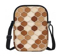 CNTDBU Python Scale Geo - Bolso cruzado pequeño con cremallera para mujer, impermeable, casual, para viajes, cartera de teléfono