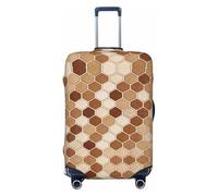 CNTDBU Python Scale Geo - Funda elástica para maleta, protector de equipaje para viajes, resistente a los arañazos, se adapta a la mayoría de maletas, Black, M, bohemio