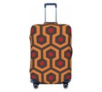 CNTDBU Shining Overlook - Funda elástica para maleta, protector de equipaje elástico para viajes, resistente a los arañazos, se adapta a la mayoría de maletas, Black, M, bohemio