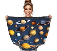 CNTDBU Solar System Planets - Bragas de abuela para mujer, divertido regalo de broma, ropa interior de gran tamaño, pantalones grandes novedosos para despedida de soltera, intercambio secreto de Papá