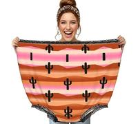 CNTDBU Southwest Desert - Bragas de abuela para mujer, regalo divertido de broma, ropa interior de gran tamaño, pantalones grandes novedosos para despedida de soltera, intercambio secreto de Papá Noel