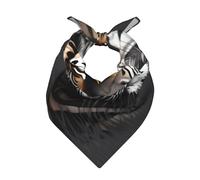 CNTDBU Tiger at rest - Bufanda cuadrada de satén multiusos de 55 x 55 cm, bandana de tacto de seda para mujeres y hombres, bufanda suave para el cabello, bufanda para el cuello, pañuelo para la cabeza