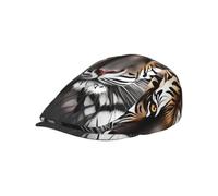 CNTDBU Tiger at Rest Newsboy - Gorra vintage de hiedra para hombres y