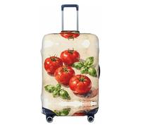 CNTDBU Tomate Basil Fresh - Funda elástica para maleta, protector de equipaje elástico para viajes, resistente a los arañazos, se adapta a la mayoría de maletas, Black, XL, bohemio