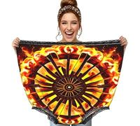 CNTDBU Turning The Flame - Bragas de abuela para mujer, divertido regalo de broma, ropa interior de gran tamaño, pantalones grandes novedosos para despedida de soltera, intercambio secreto de Papá