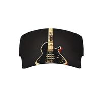 CNTDBU Visera solar negra para adultos, gorra deportiva con parte superior abierta con banda para el sudor, cierre de ajustable, visera ligera para correr para hombres y mujeres