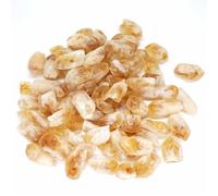 CNTUSRXT 500g Rough Crystal Tumbled Stone Citrine Raw for Healthy Home Decor Gemstone Stone