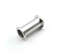 CNTUSRXT KF16 KF25 KF40 KF50 304 Stainless Steel Weld Ferrule KF Vacuum Pipe Fitting Ferrule Spool Tube Fit Tri Clamp(KF50,80mm)
