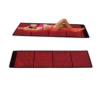 CNV Red Infrared Light Therapy Pad For Full Body,67'×15,7' Home Laying Red Pad,1260 PCS 660 nm LED Red Light and 850nm Near-Infrared Light