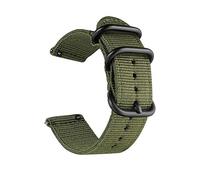 CNYMANY Correa universal de reloj balístico de 20 mm, 22 mm, 18 mm, 24 mm, de nailon y lona, con asa tejida, correa de reemplazo con hebilla de cierre ajustable para reloj inteligente, deportivo y