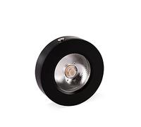 CNYMFF Foco pequeño montado en superficie ultrafino de 3W/5W Luz de techo LED Downlight de techo Mini proyector simple Luz cálida de 3000K (color: dorado, tamaño: 5W) Interesante