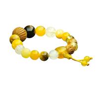 CNYTPE Five Elements Balance Feng Shui - Pulsera de ciclo energético para hombres y mujeres, diseño original de cristal para buena suerte, abundancia, protección y armonía, Talla única, Cristal