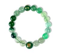 CNYTPE Five Elements Balance Feng Shui - Pulsera de ciclo energético para hombres y mujeres, diseño original de cristal para buena suerte, abundancia, protección y armonía, Talla única, Cristal