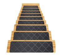 CNYUON 15 peldaños de Madera for escaleras Interior, Antideslizantes, for niños, Ancianos y Mascotas(Color 08)