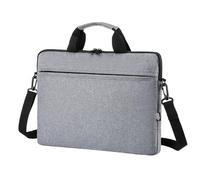 CNYUON Bolsa for computadora portátil, adecuada, resistente a los golpes e impermeable, maletín for negocios y estudiantes, bolsa for computadora(Dark Grey)