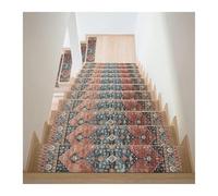 CNYUON Juego de 15 alfombras Antideslizantes for escaleras Interior, 76 x 20 cm