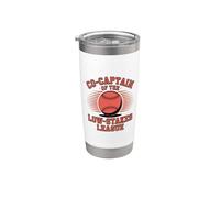 Co-Capitán Ligas de Béisbol Intramural de Low Stakes Vaso térmico de acero inoxidable de doble pared