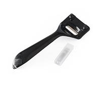 Co-link Cuchillo para Cortar de Piel DIY Hecho a Mano Herramienta Herramientas Profesionales de artesan¨ªa de Cuero de la Herramienta Skiving Super Skiver con 3 Cuchillas(Negro)