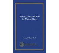 Co-operative credit for the United States