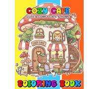 Co-zy's Coloring Book: Cute, Easy, Bold Coloring Pages for Relaxation & Fun. Easy Coloring Pages For Fan Teen Men Women Kid
