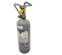 CO2 2 kg (Relleno con Alimentos CO2 e290turbodiesel) Carbón Acid Botella/dióxido TÜV 2025 - DE Gases Dopp