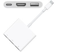 Co2 Adaptador USB C a HDMI 4K con puerto USB adicional Plug and Play Adaptador de Audio Video Compatible con Smartphone Laptop TV Monitor Proyector Soporte 3840x2160p OTG 10cm