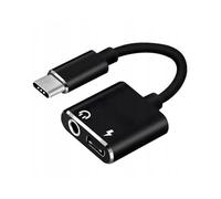 CO2 Adaptador USB-C a Mini Jack AUX de 3,5 mm con transductor DAC HD de 128KHz, Hi-Fi de Calidad de Sonido Superior, Negro, Cable Compatible con iPhone 16, 15, Pro, MAX, Plus, MacBook, iPad Pro