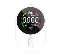 CO2 Detector, Indoor Air Quality Monitor, 2in1 Carbon Dioxide Detector