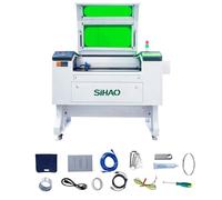 Co2 Grabador Láser 100w Máquina De Corte De Grabado Láser 700x500mm Enfoque Automático Con Refrigerador Reci Accesorios